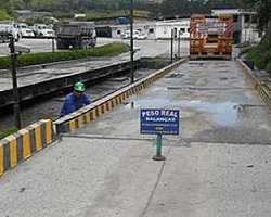 Balança rodoviária portátil