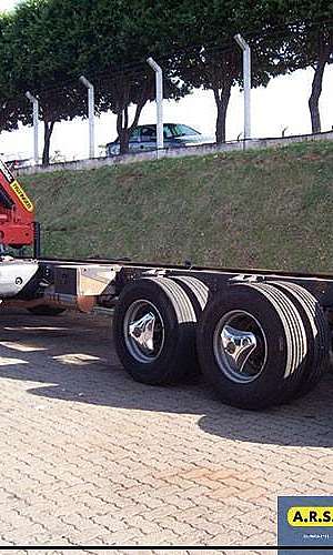 Segundo eixo direcional para caminhões Segundo eixo direcional para caminhões